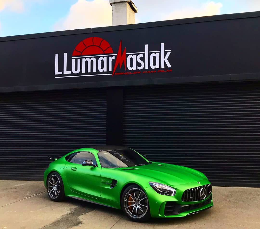Mercedes-AMG GT R — LLumar Maslak çalışması